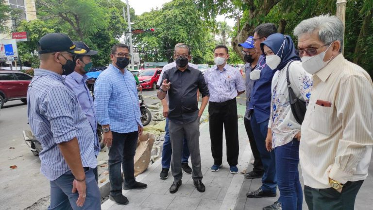 Komisi III Sidak Proyek Sangkuriang Jalur Sepeda di Jalan Sudirman Kota Bogor Tak Akan Selesai !
