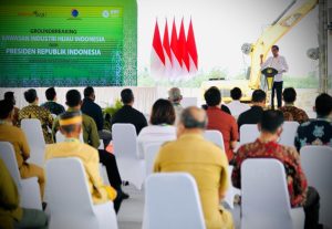 Presiden Groundbreaking Kawasan Industri Hijau Indonesia