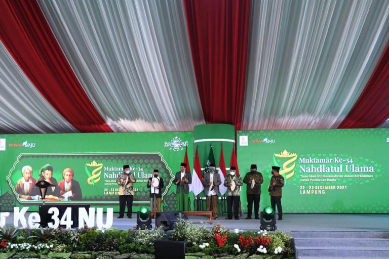 Presiden Buka Muktamar ke-34 dan Apresiasi Dukungan NU