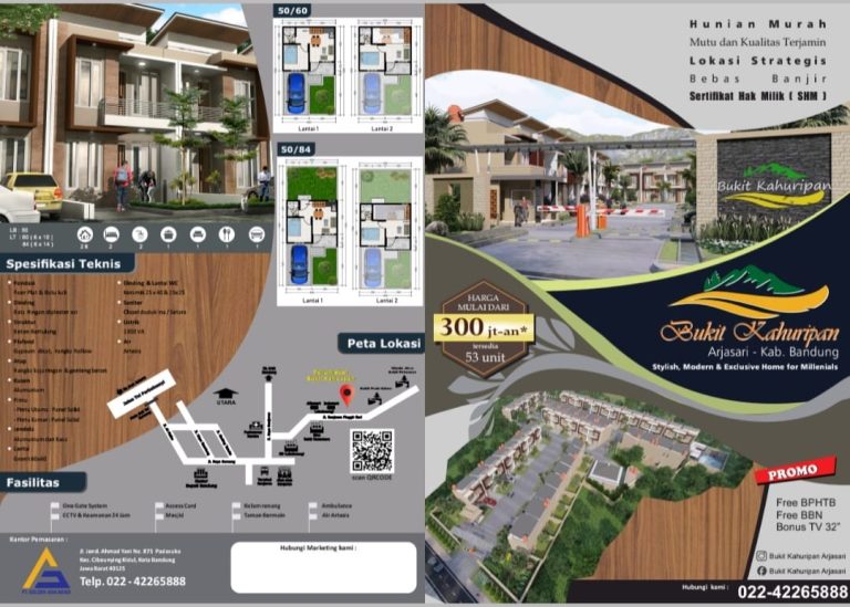 Segera Miliki Rumah Idaman Banyak Fasilitas di Cluster Bukit Kahuripan Arjasari Bandung