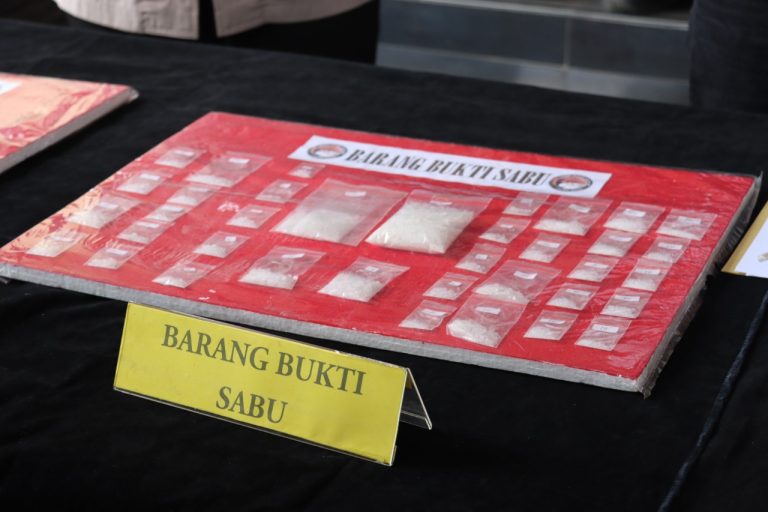 2 Pekan Ungkap 9 Kasus Narkotika, 10 Tersangka Diamankan Polres Bogor