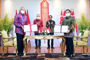 Presiden Tandatangani FIR, Ekstradisi, dan Pertahanan Indonesia-Singapura