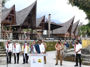 Resmikan Penataan Huta Siallagan, Presiden: Tertata Rapi dan Berkelas