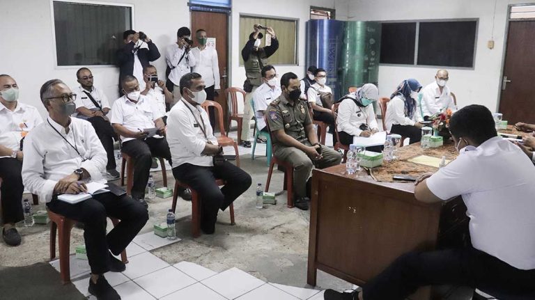 Diskusi Penataan Kawasan Suryakencana, Sekda Cek Lokasi Relokasi PKL