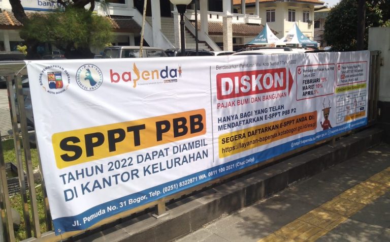 Bapenda Pemkot Bogor Berikan Diskon PBB-P2