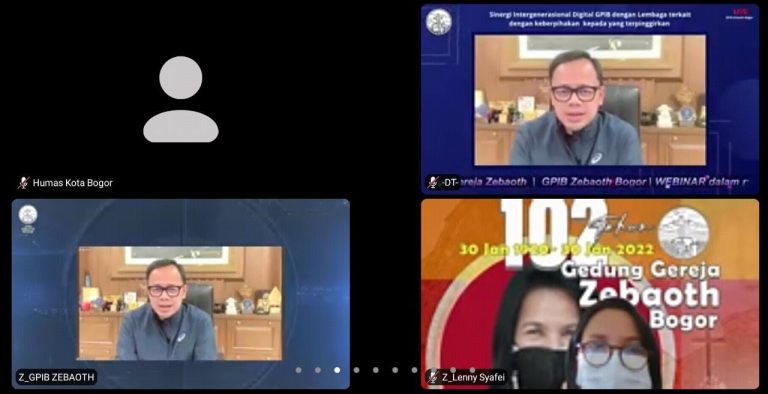 HUT Gereja Zebaoth  ke-102 Bima Arya Ajak Kuatkan Optimisme Hadapi Pandemi