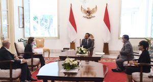 Menteri Angkatan Bersenjata Prancis Temui Presiden Jokowi  Untuk Kerjasama