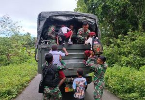 Solusi Bantu Antar Jemput Anak Sekolah di Perbatasan Papua
