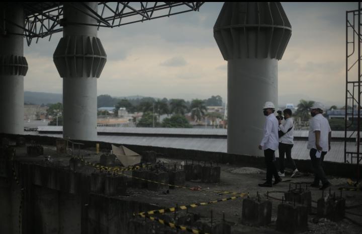Masjid Agung Kota Bogor 28 Februari Ditarget Tuntas Pemasangan Atap Enamel