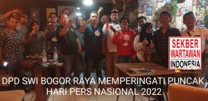 SWI Bogor Raya Sukses Gelar Syukuran Peringati Puncak HPN 2022