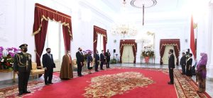 Presiden Jokowi Terima Surat Kepercayaan Enam Duta Besar Negara Sahabat