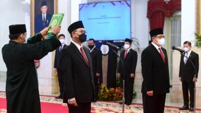 Presiden Jokowi Lantik Kepala dan Wakil Kepala Otorita IKN