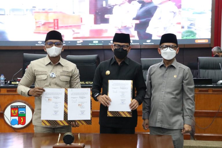 Tok ! Perda Perubahan Nama PDJT Kota Bogor Disahkan