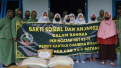 Persit KCK Kodim Batang Sambangi Panti Asuhan Bagikan Sembako