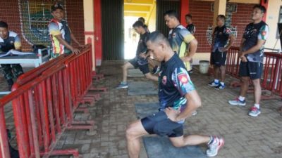 Kodim Batang Laksanakan Samapta Periodik Semester 1 Tahun 2022
