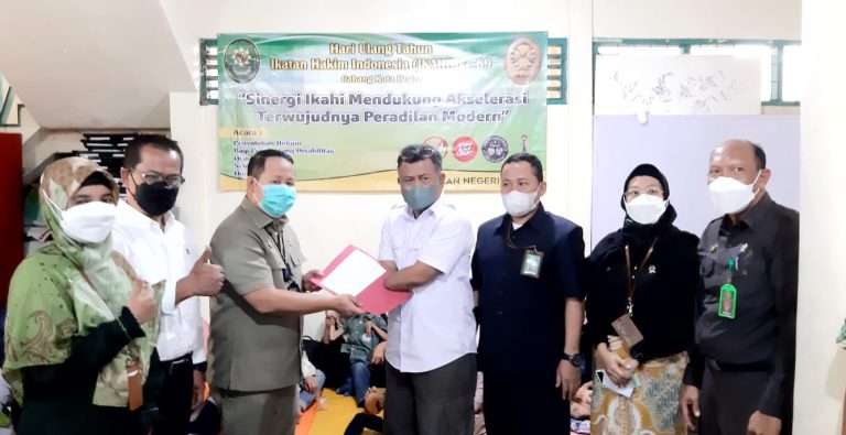 Sambut HUT ke 69, IKAHI PN Bogor Berikan Perhatian Lebih Para Penyandang Disabilitas