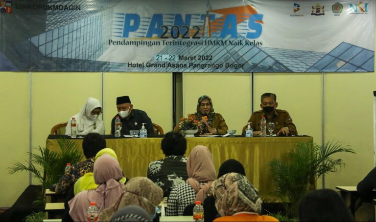 PANTAS, Ratusan UMKM di Kota Bogor Dilatih Naik Kelas