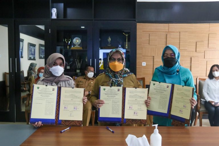 Pemkot, RSUD Kota Bogor dan RS Bhayangkara Tandatangani PKS Layani Korban Kekerasan