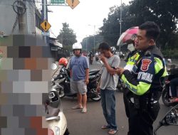 Pelaku Pencurian Motor, Berhasil Dimankan Sat Lantas Polres Bogor