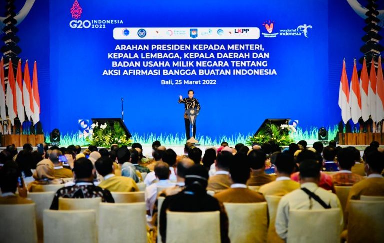 Presiden Arahkan Semua Mentri, Kepala Lembaga dan Kepala Daerah Beli Produk Dalam Negeri