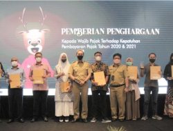 Penghargaan Wajib Pajak, Dedie Tekankan Pajak Untuk Pembangunan Lebih Baik