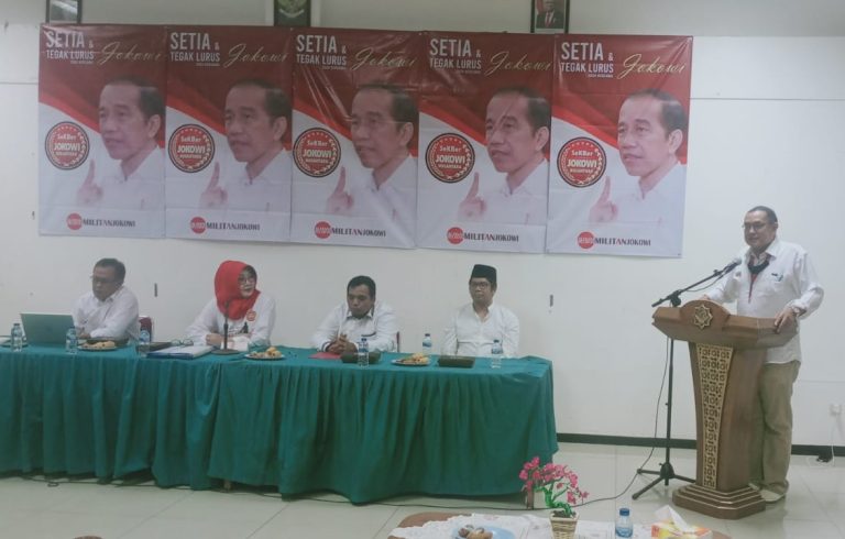 Sekber Jokowi Minta DR.Kun Bergabung di Kabinet Pemerintahan Indonesia Maju
