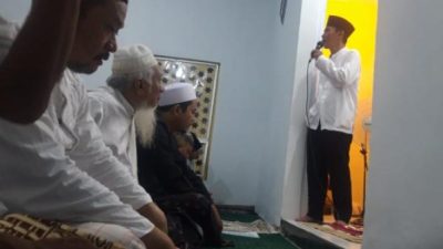 Alhamdulillah Warga Rusunawa Menteng Asri Tarawih Berjama’ah di Masjid Baru