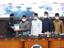 Wali Kota Bogor Sampaikan LKPJ Tahun 2021 di Sidang Paripurna DPRD