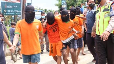 Begal Viral di Medsos, Polres Bogor Berhasil Tangkap Pelaku