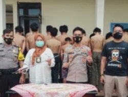 Polisi Amankan Belasan Remaja Pelaku Tawuran di Karadenan Bogor Saat Sahur