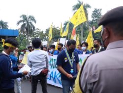 Lagi !, Demo Mahasiswa PC PMII Gruduk Kantor Bupati Bogor