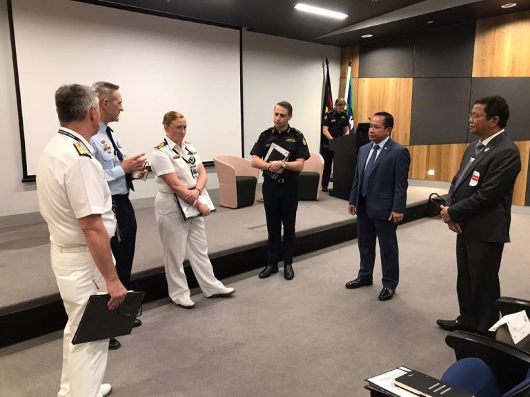 Bakamla RI dan DPD RI Sambangi Kemaritiman Australia