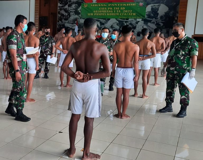 Sebanyak 25 Orang Calon Tamtama Lulus Seleksi Secara Ketat dan Transparan