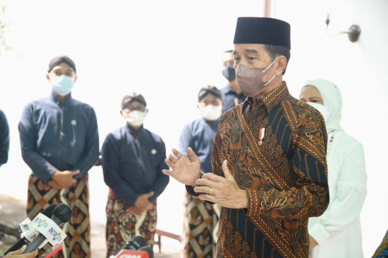 Presiden Jokowi: Salat i’dul Fitri 1443 Hijriah dan Mudik Berjalan Lancar