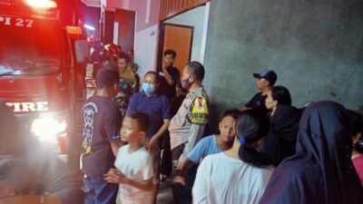 Dua Kontrakan di Cibinong Hangus Terbakar Si Jago Merah