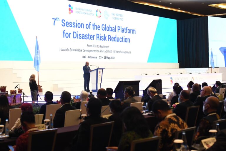 Konsep Resiliensi Berkelanjutan pada GPDRR 2022 Ditawarkan Indonesia