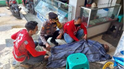 Seorang Pria Meninggal Dunia di Pasar Ciawi, Polisi Langsung Olah TKP