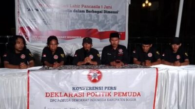 PDI Deklarasi Dukung Fuad untuk KNPI Kabupaten Bogor