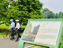 Diplomasi Bersepeda Bambu di Taman Botani jadi Kehormatan Besar PM Albanese