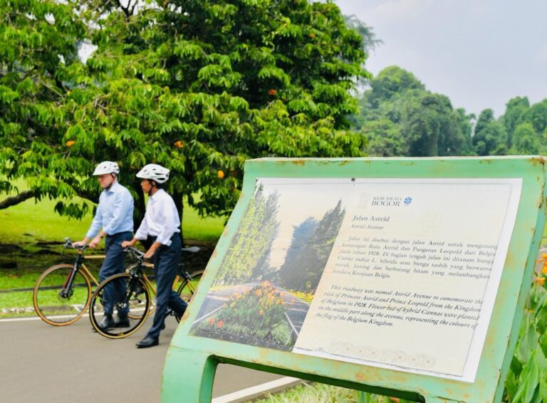 Diplomasi Bersepeda Bambu di Taman Botani jadi Kehormatan Besar PM Albanese