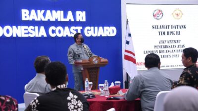 Exit Briefing Pemeriksaan Laporan Keuangan Bakamla RI