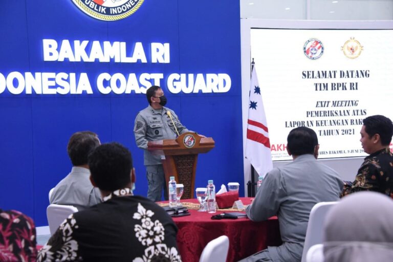 Exit Briefing Pemeriksaan Laporan Keuangan Bakamla RI