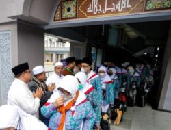 Atang Lepas Jama’ah Haji Kota Bogor  Setelah Dua Tahun Tertunda