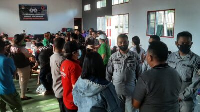 Peduli Korban Bencana Amurang Minahasa Sulut, Bakamla RI Salurkan Bantuan  