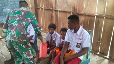 Susu Gratis Untuk Anak-Anak Perbatasan Papua