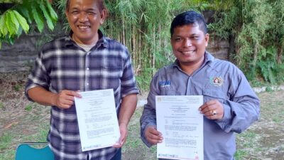 WKM PWI Bogor Tekan Kontrak Kerja Sama Pengelolaan Lahan dengan PT PPE