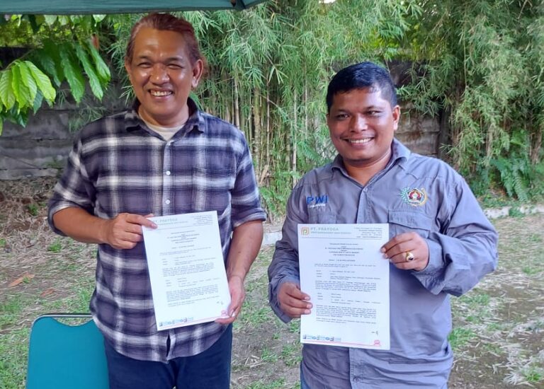 WKM PWI Bogor Tekan Kontrak Kerja Sama Pengelolaan Lahan dengan PT PPE