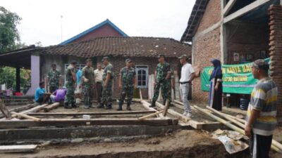 Kodim Batang Bantu Wujudkan Impian Keluarga Slamet Lilik Miliki Rumah Layak Huni Jadi Kenyataan