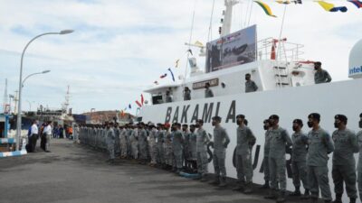Pelatihan Terkoordinasi VBSS Internasional Dibuka Bakamla RI