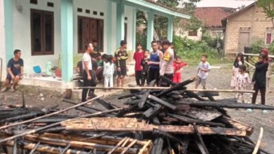Pondok Pesantren Nurul Hidayah Hangus Terbakar, Polisi Lakukan Olah TKP